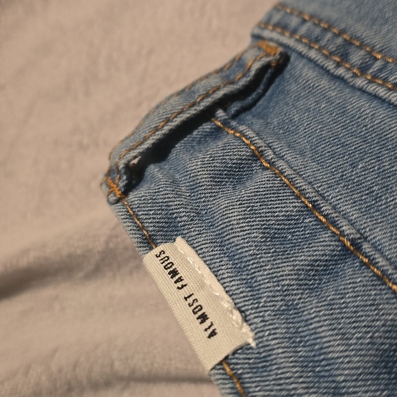 Almost Famous Sparkling Blue Flare Jeans - Picture 7 of 12